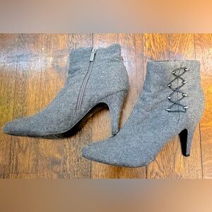 Gray Booties